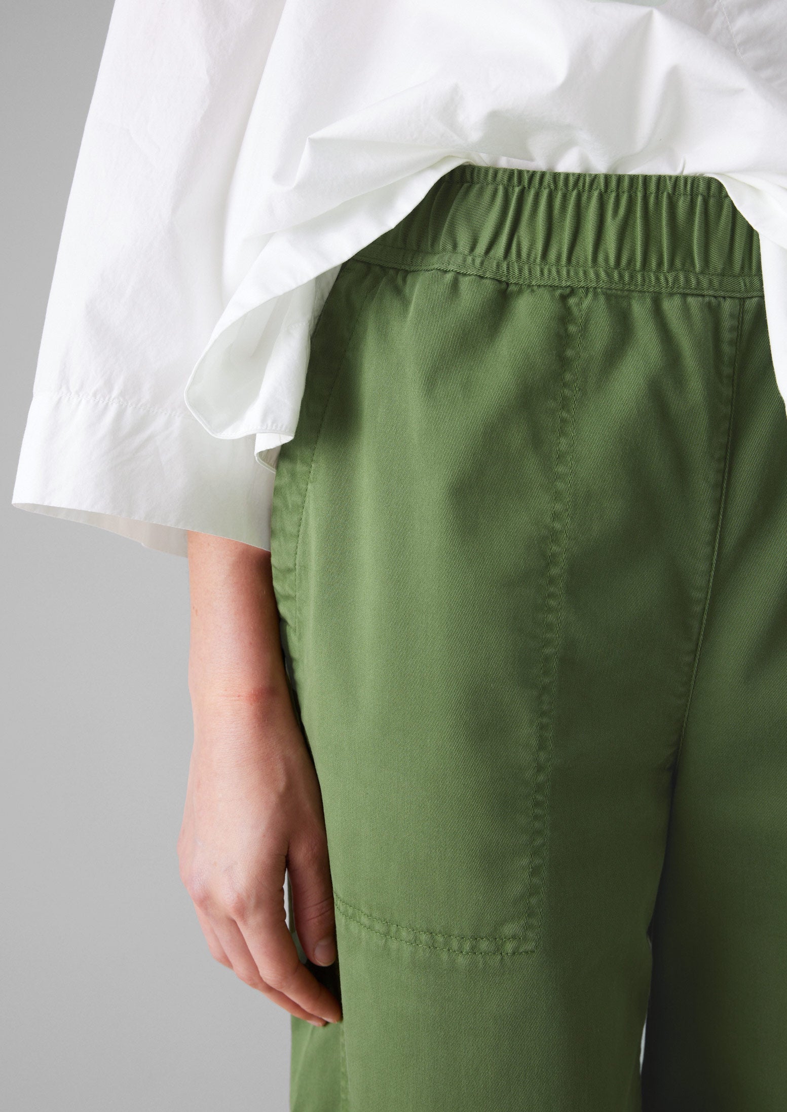 Cotton Twill Pull On Pants | Propagator Green