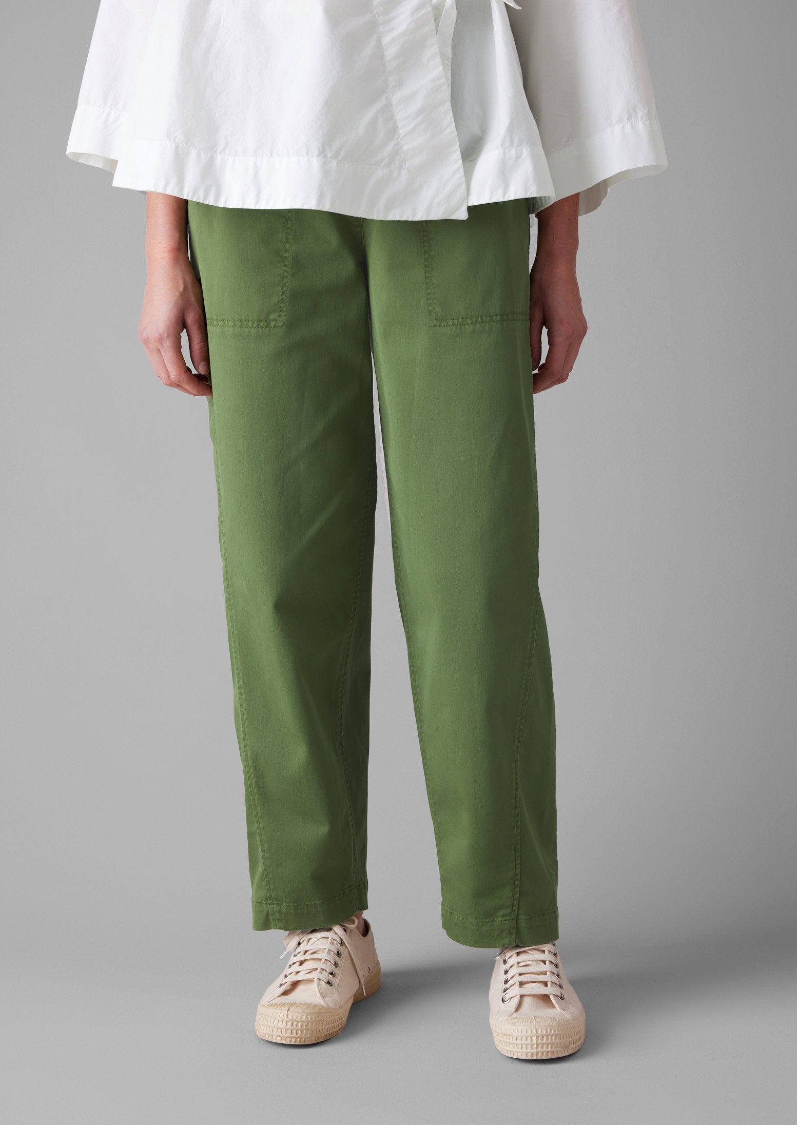 Cotton Twill Pull On Pants | Propagator Green