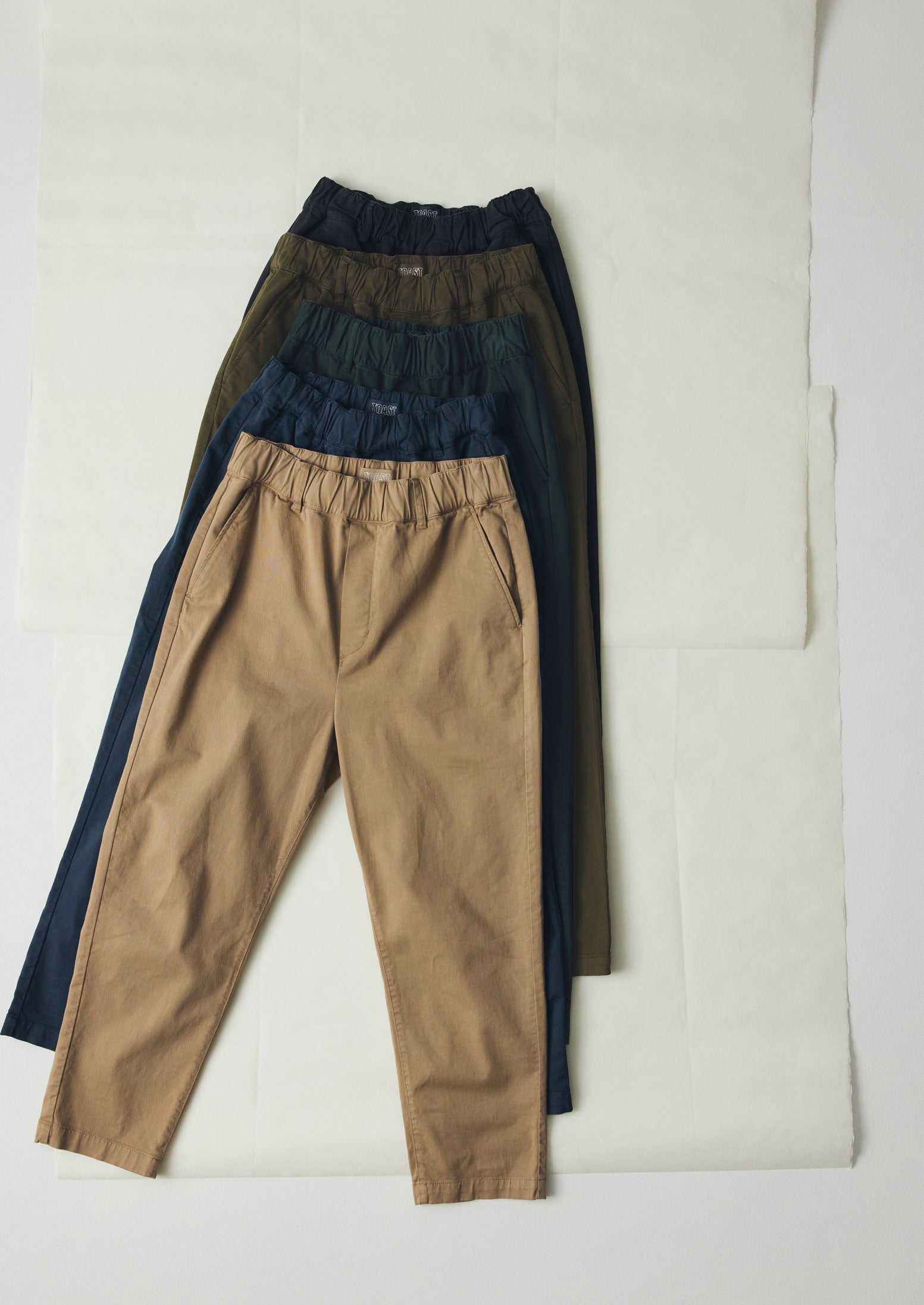 Gabi Cotton Pull On Pants | Pine