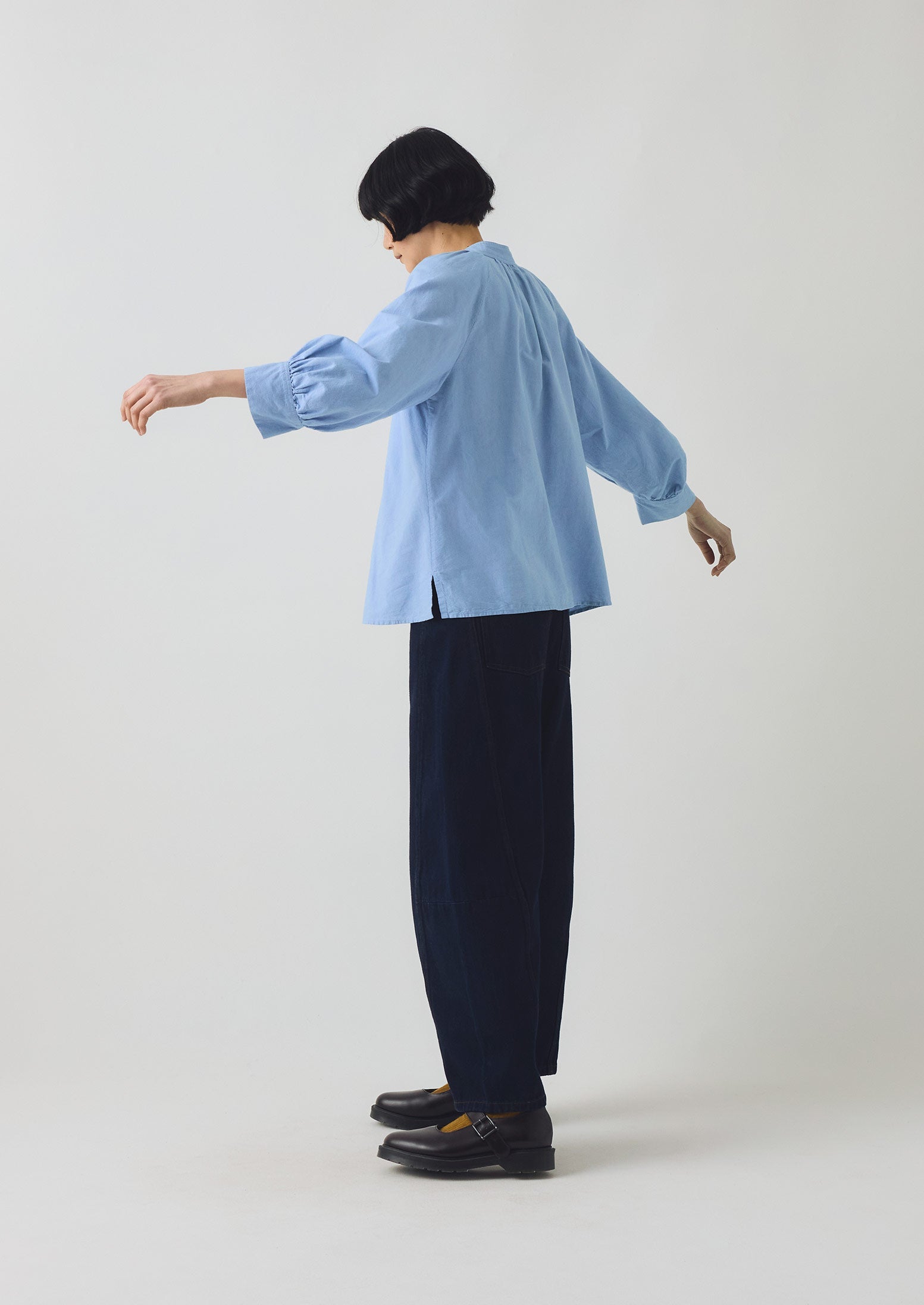 Catrin Cotton Oxford Shirt | Chambray