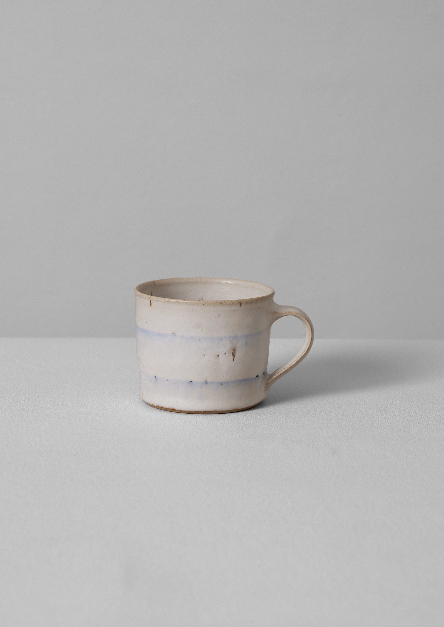Rya Nicholson Stripe Mug | Chalk/Breeze Blue