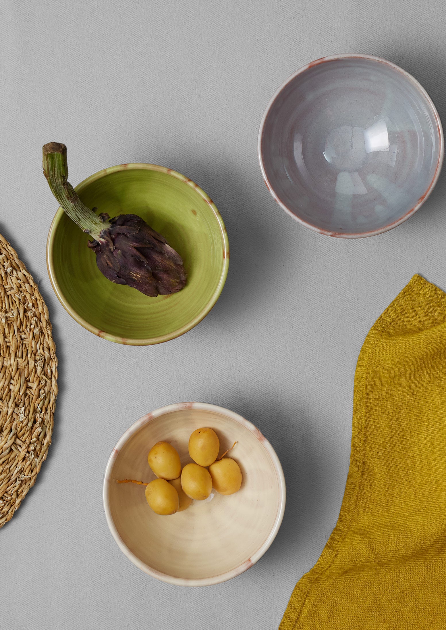 Poterie Barbotine Breakfast Bowl | Cream