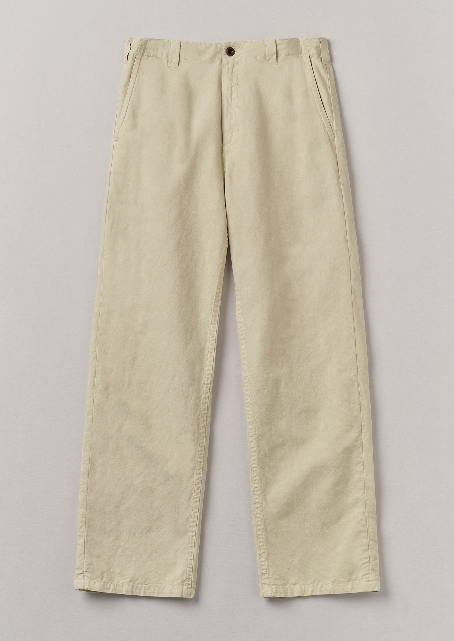 Rory Cotton Linen Drawstring Pants | Wood Ash