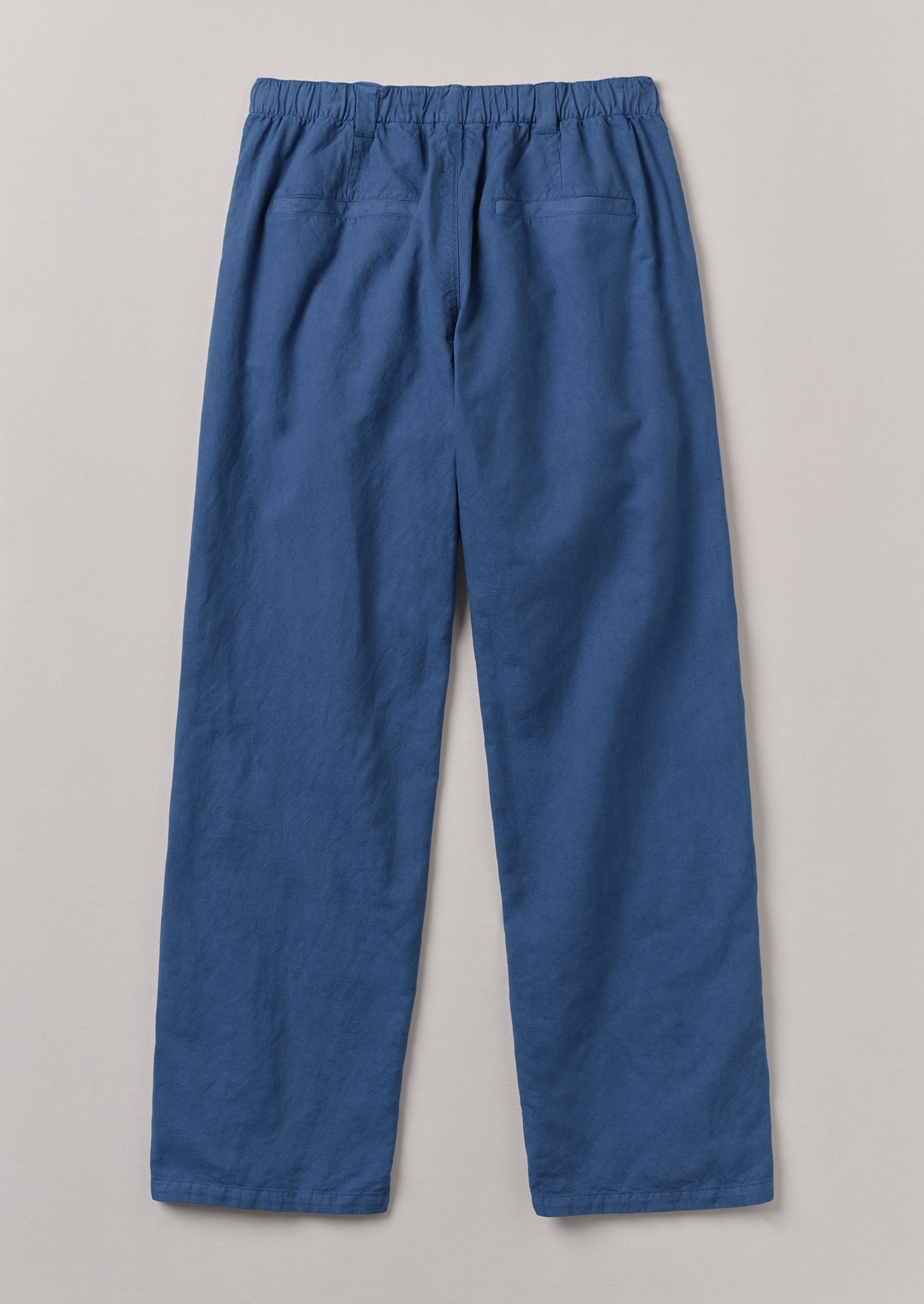 Rory Cotton Linen Drawstring Pants | Washed Indigo