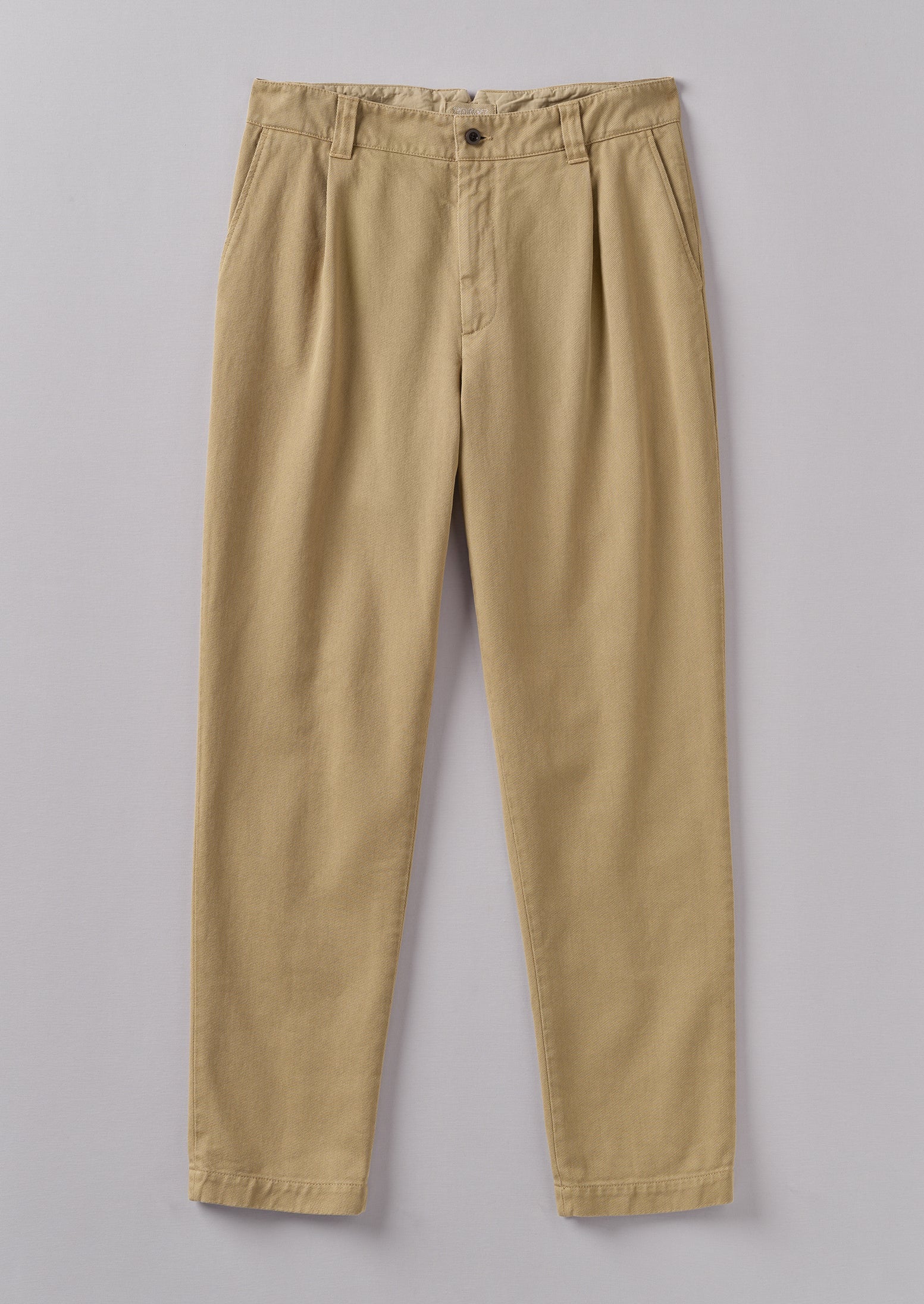 Wes Organic Cotton Tapered Pants | Sand