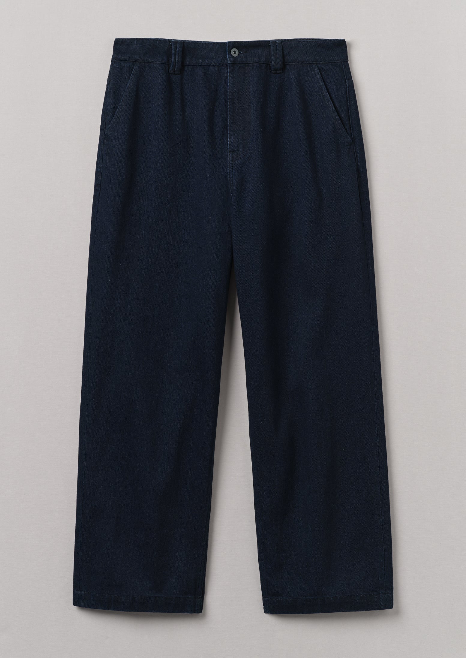 Japanese Denim Wide Leg Pants | Indigo