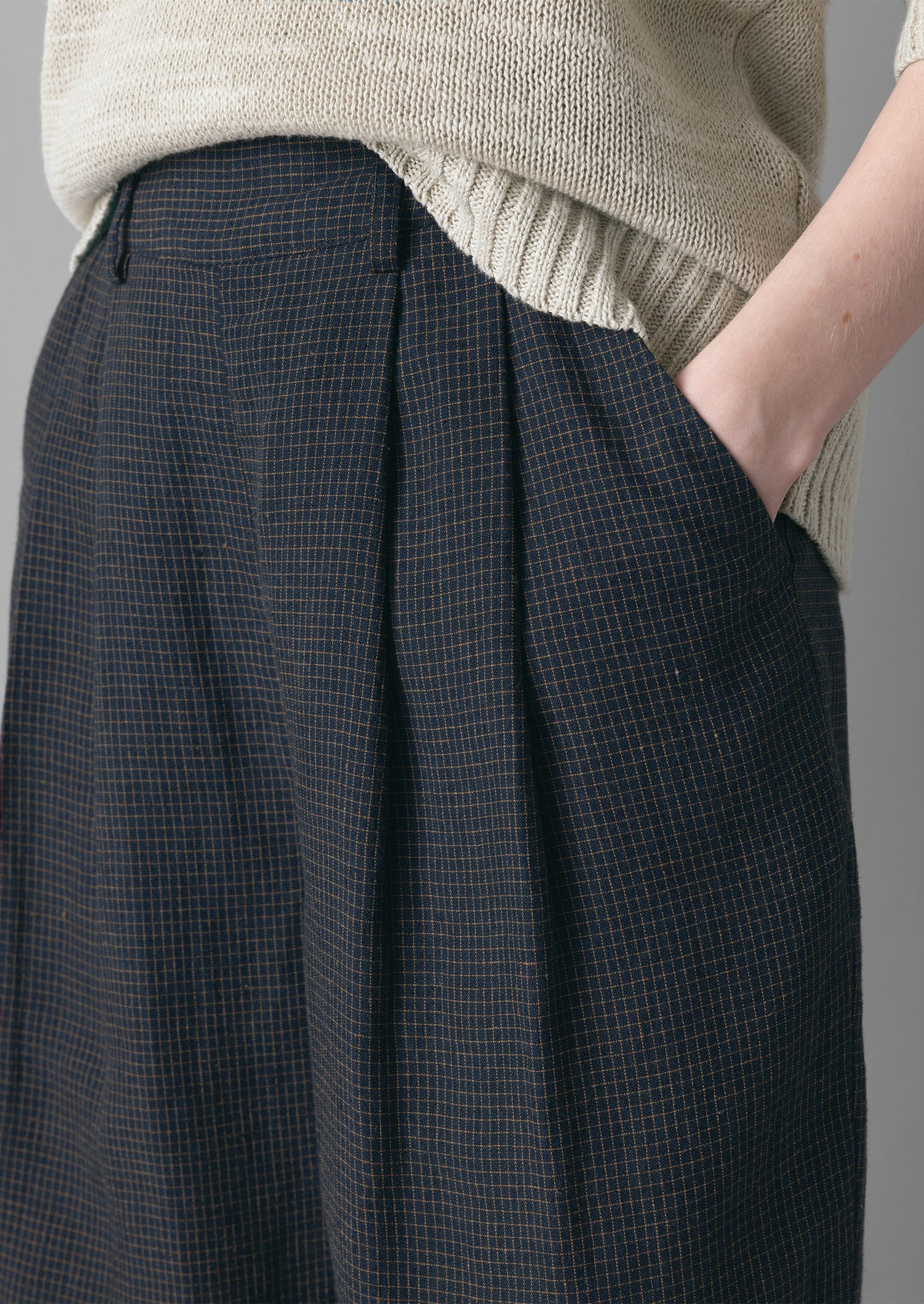 Mariner Grid Check Pants | North Sea