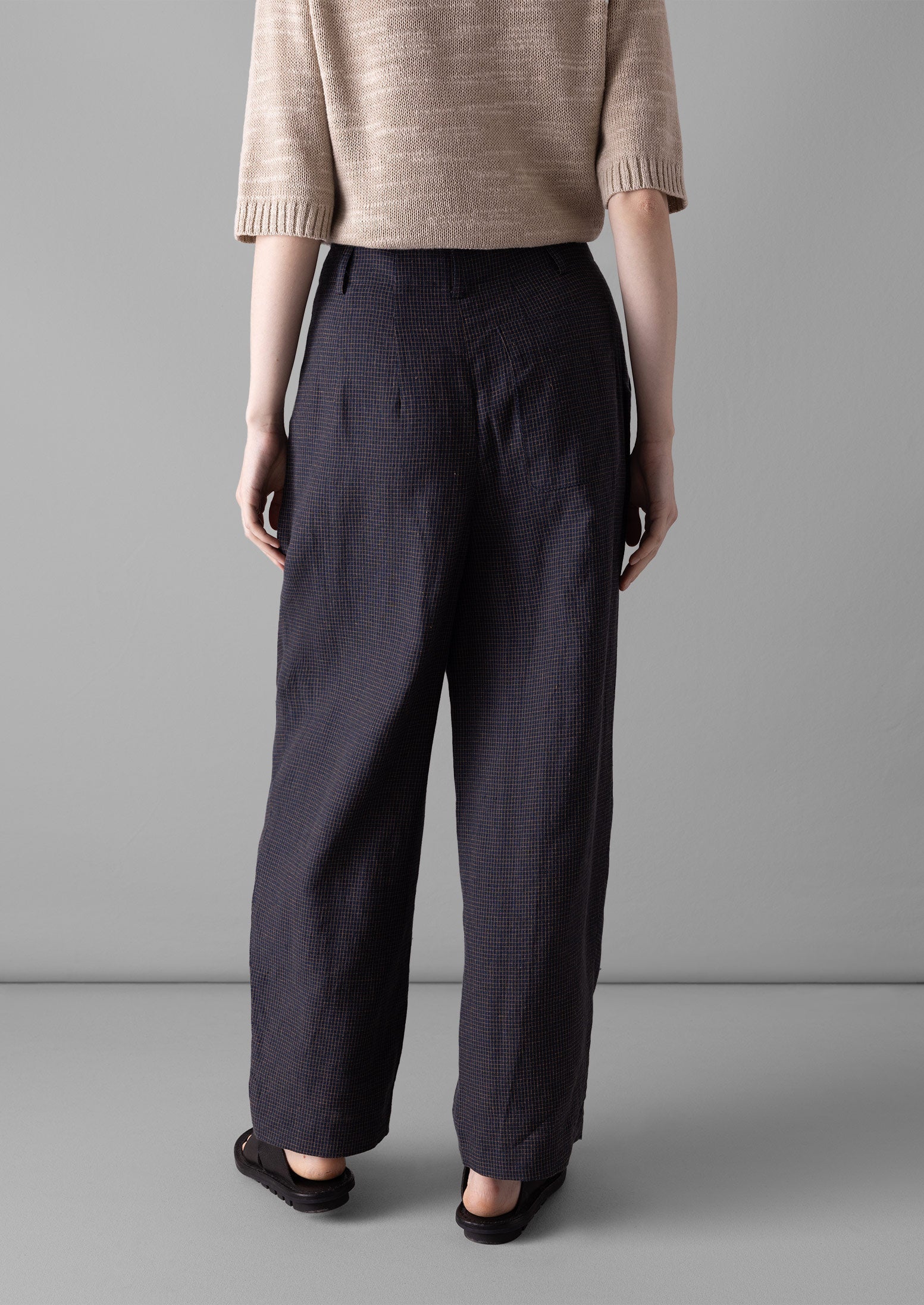 Mariner Grid Check Pants | North Sea