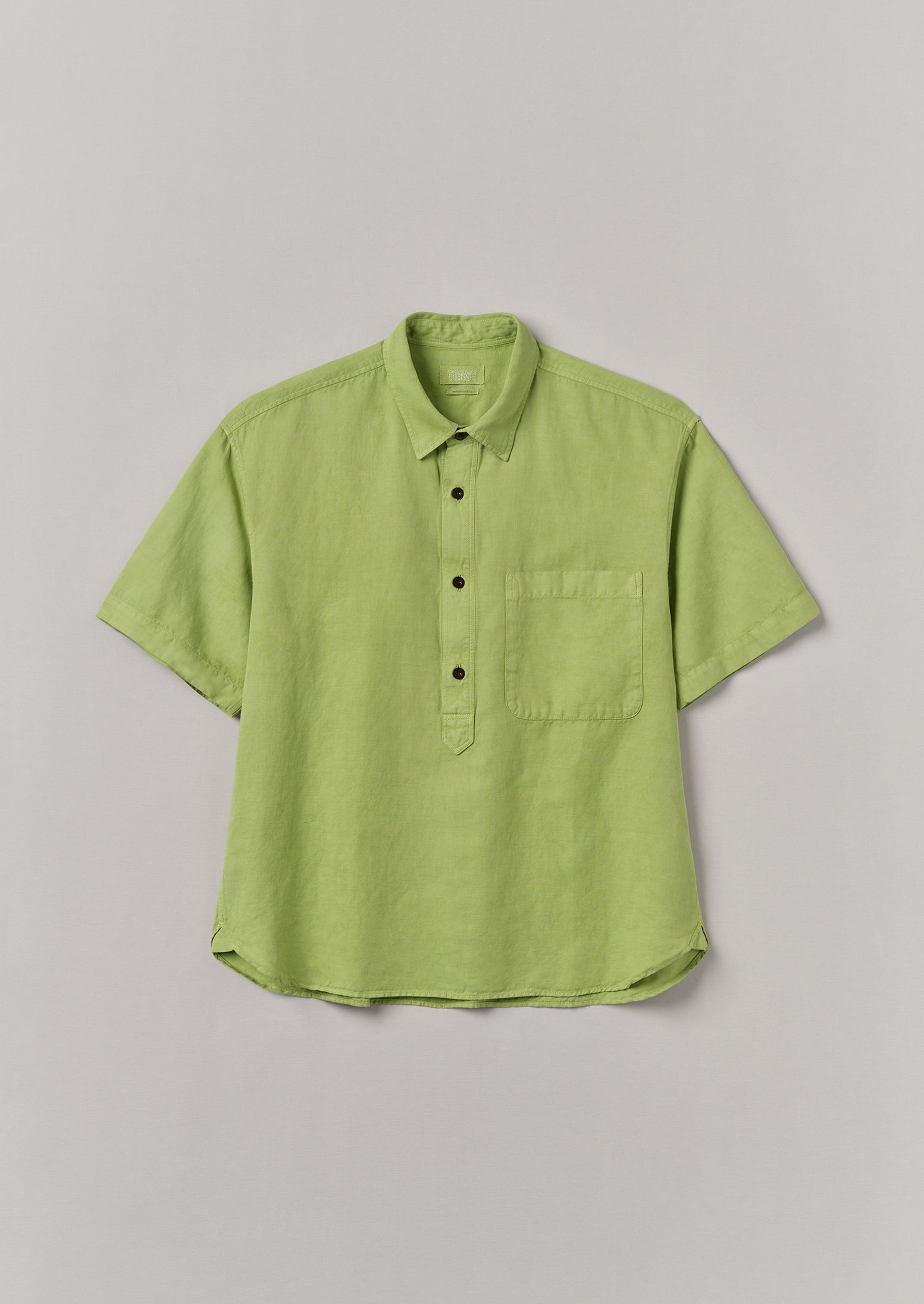 Pullover Short Sleeve Shirt | Matcha