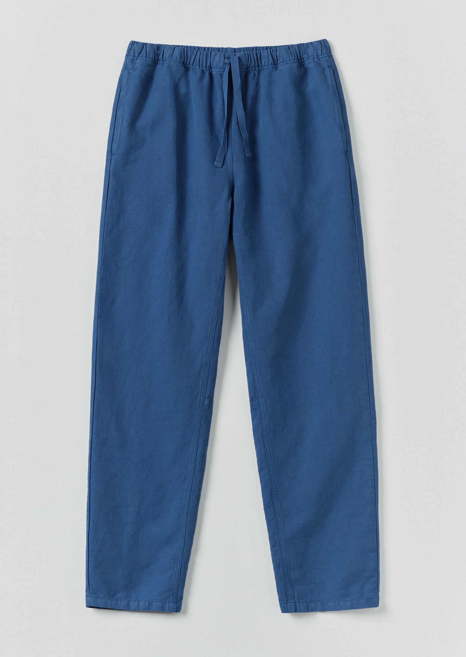 Alfie Garment Dyed Herringbone Pants | Delft