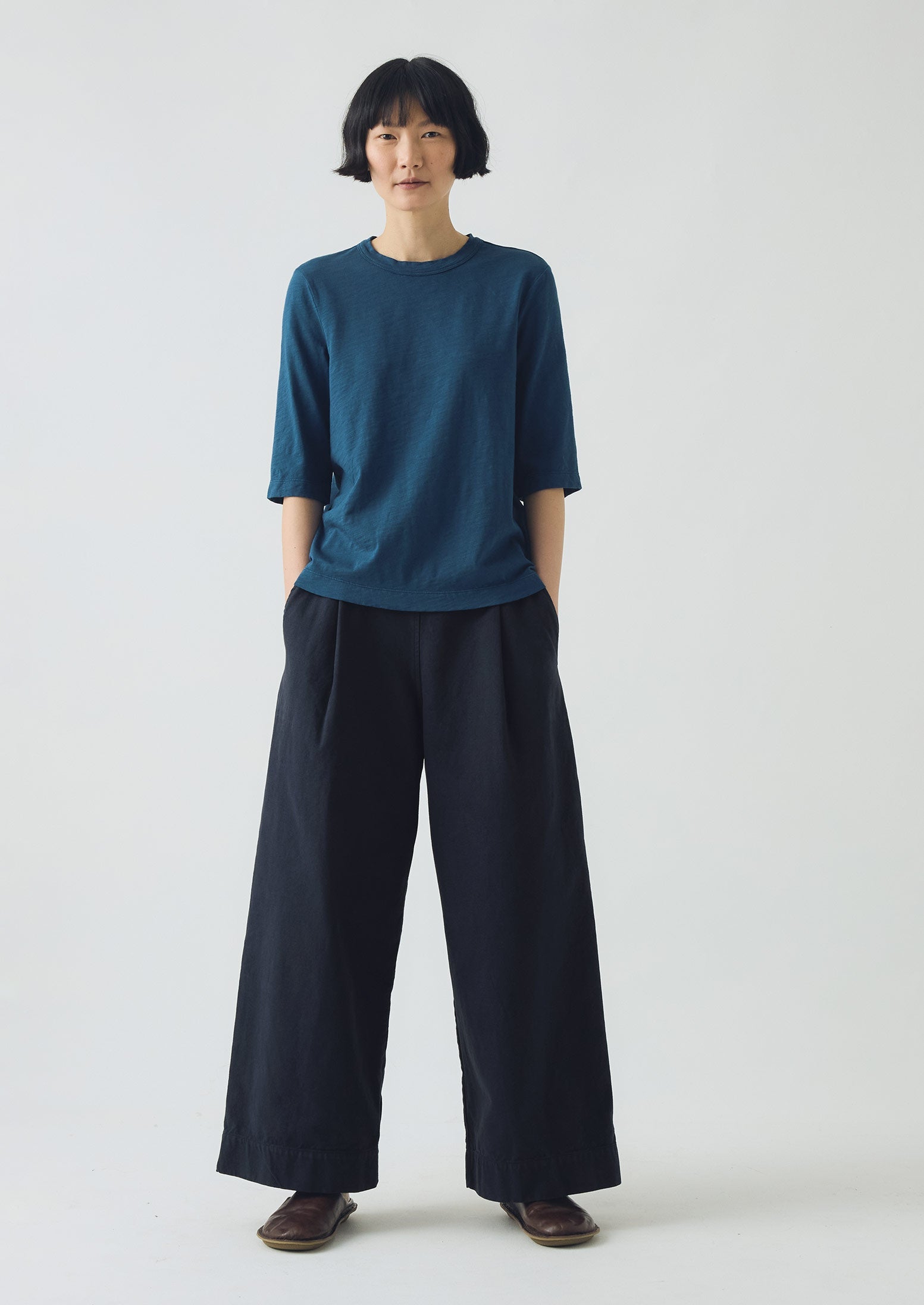 Cleo Garment Dyed Organic Cotton Tee