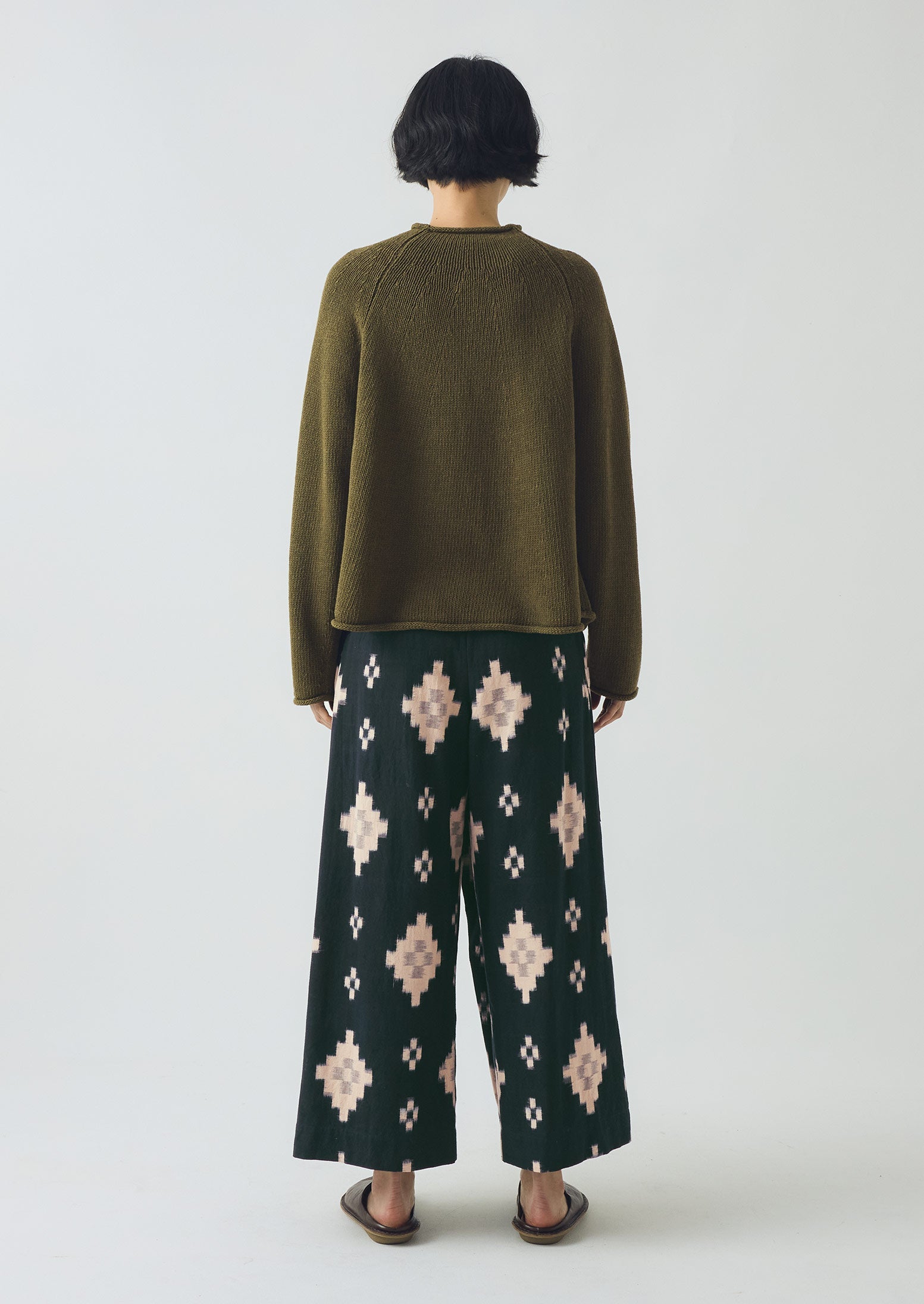 Organic Cotton Linen Easy Sweater | Montella
