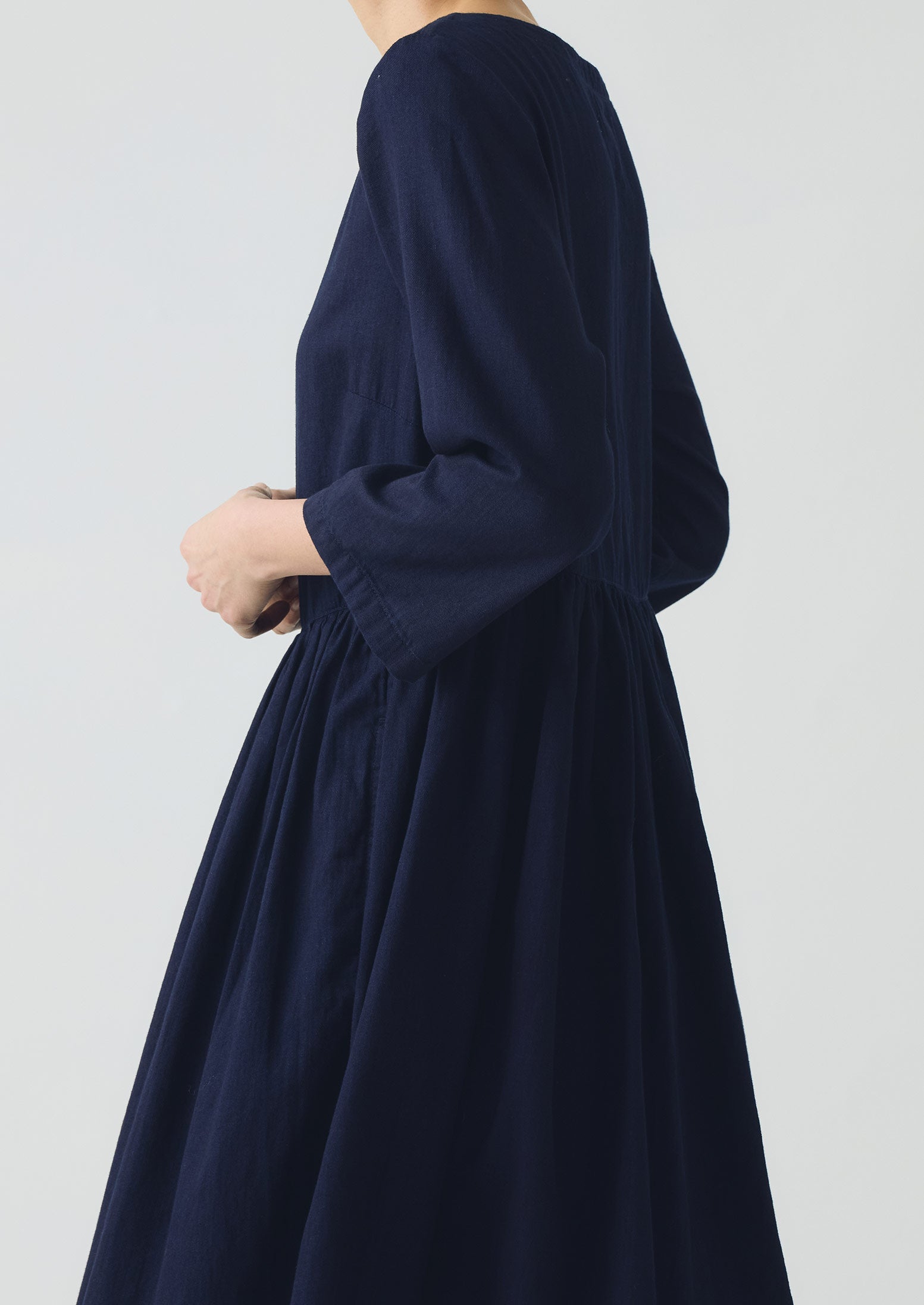 Freya Indigo Twill Dress | Indigo