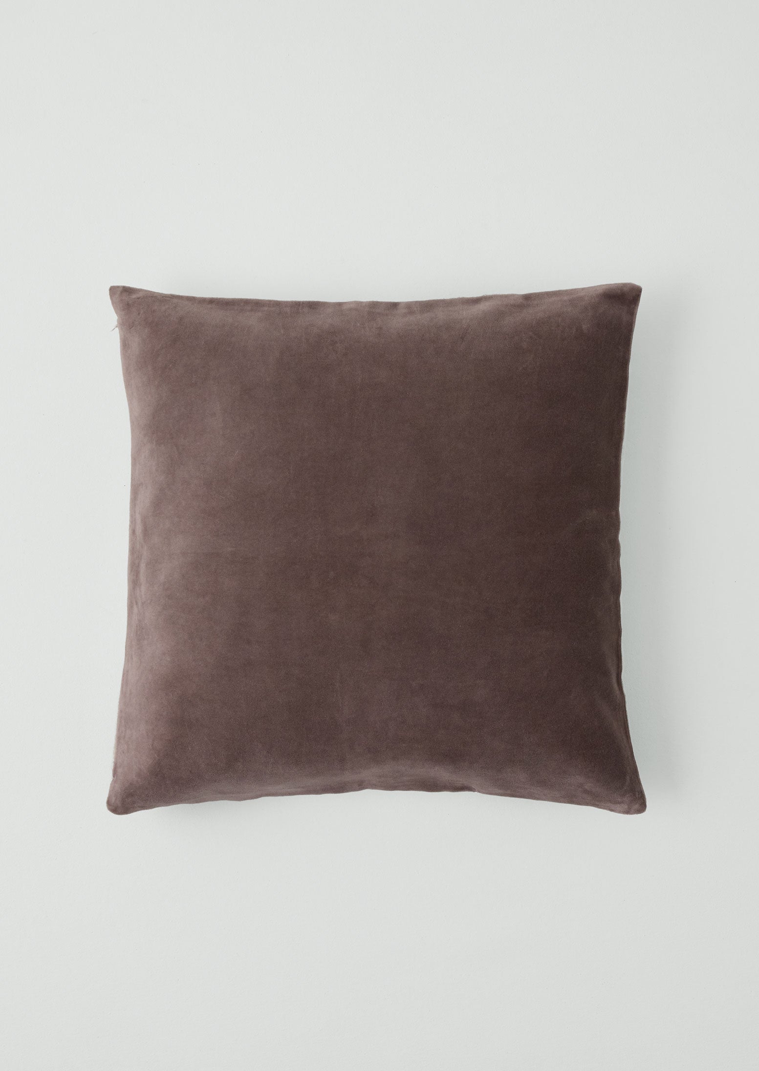 Square Velvet Pillow Cover | Cassis
