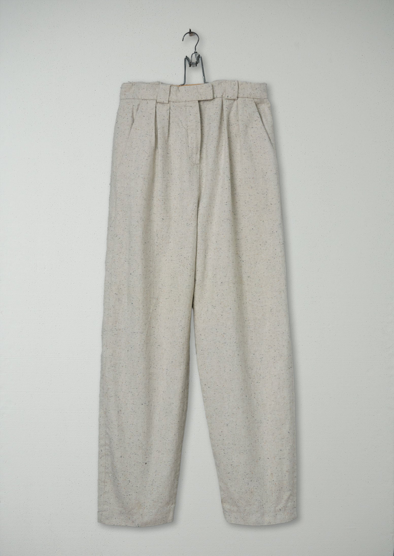 Reworn Ayame Pants Size 12 (626) | Cream