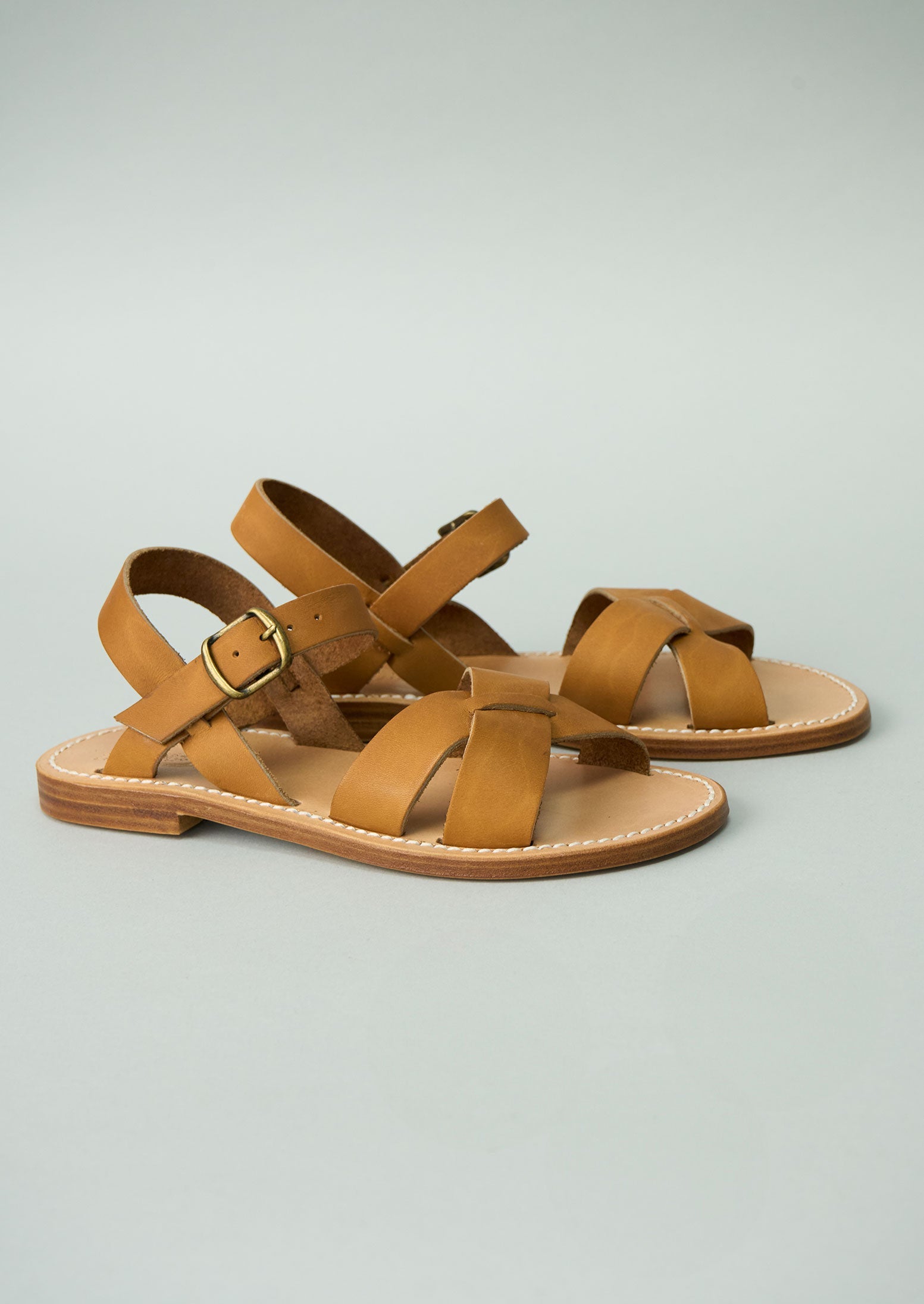 Reworn La Botte Gardiane Pac Sandals Size 36 (308) | Tan
