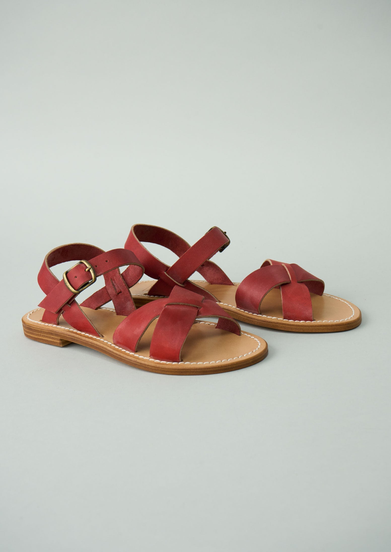 Reworn La Botte Gardiane Pac Sandals Size 36 (233) | Red
