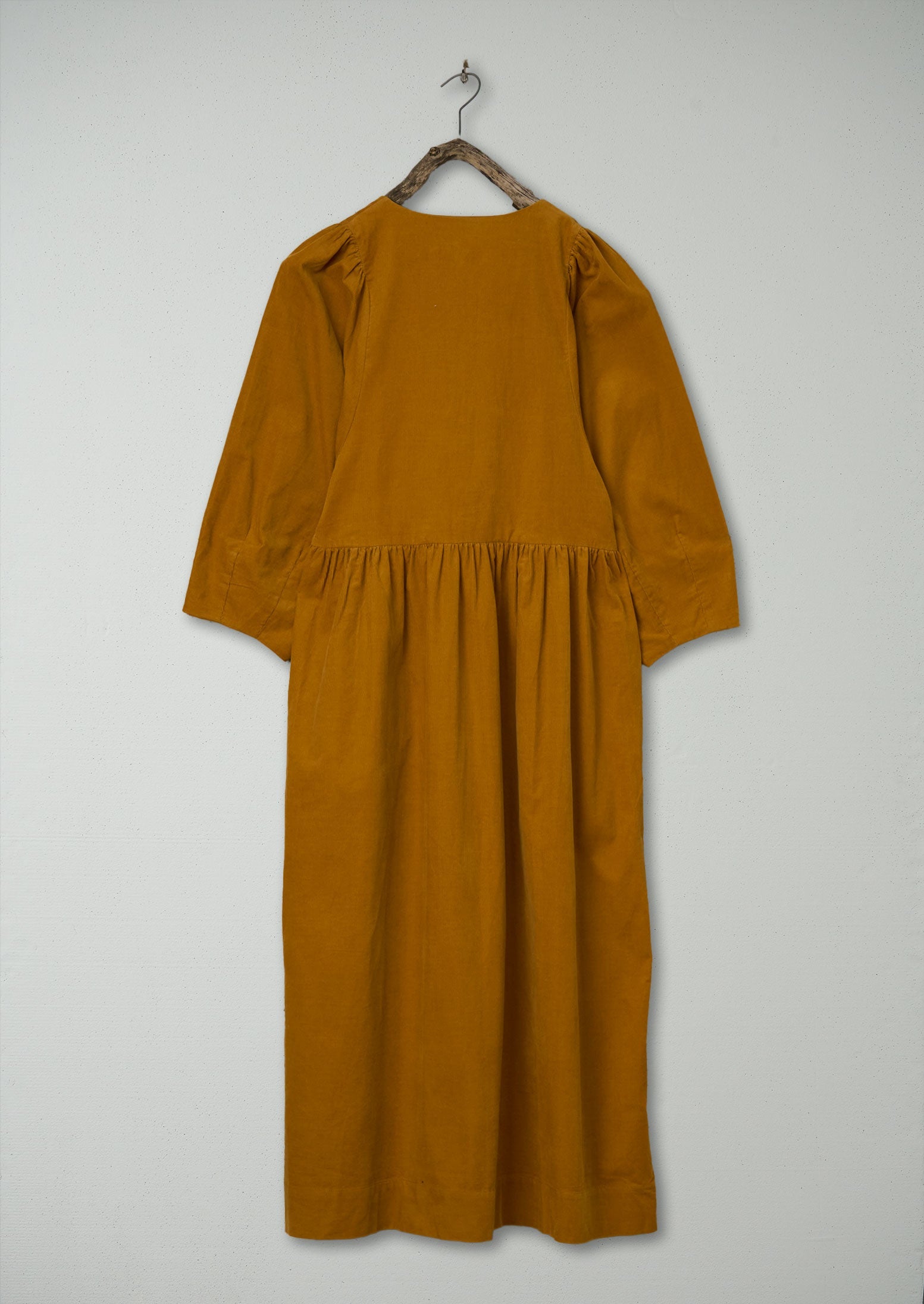Renewed Maya Organic Cotton Needlecord Dress Size S (104) | Bonfire