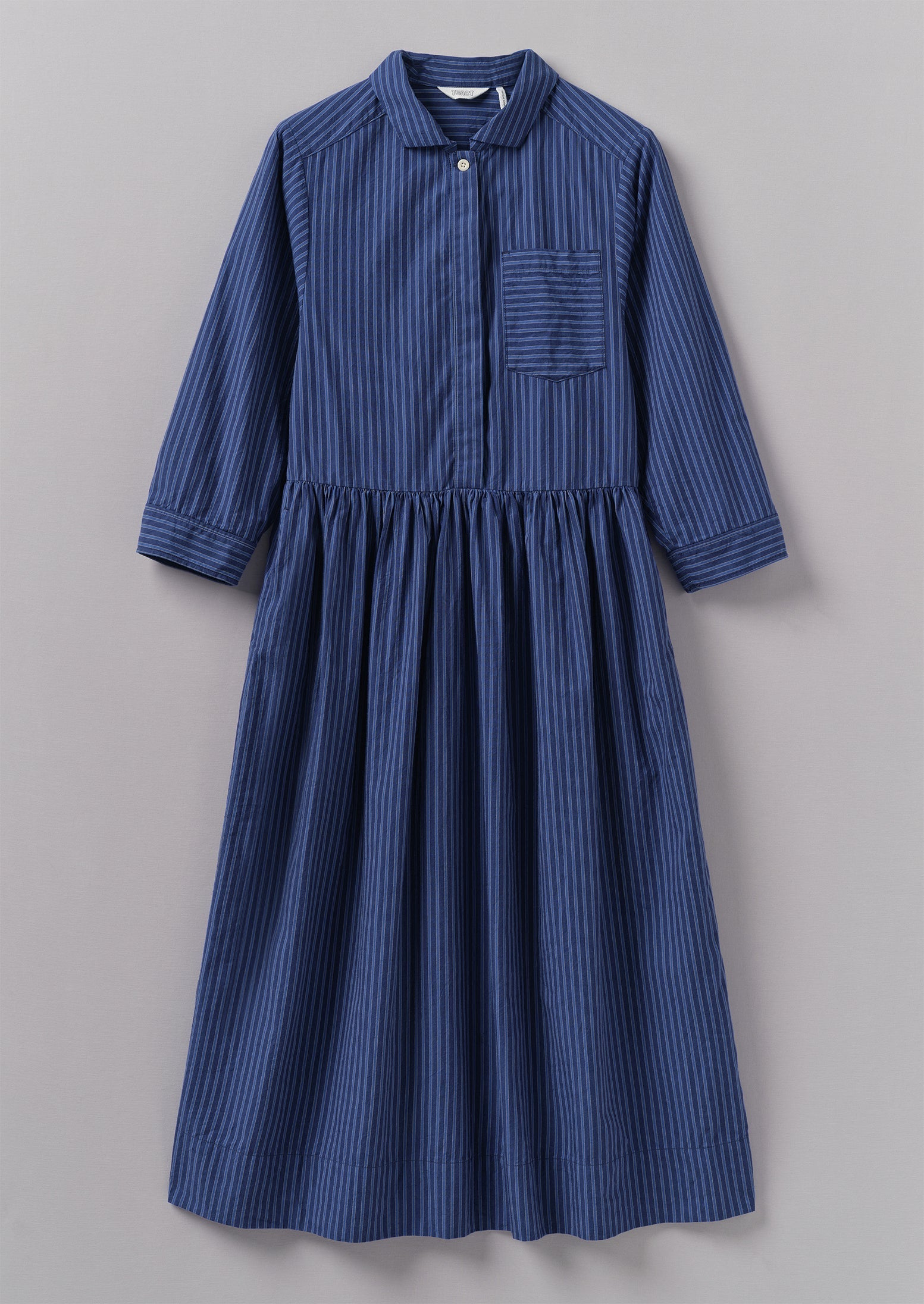 Stripe Shirt Dress | Blue Tourmaline