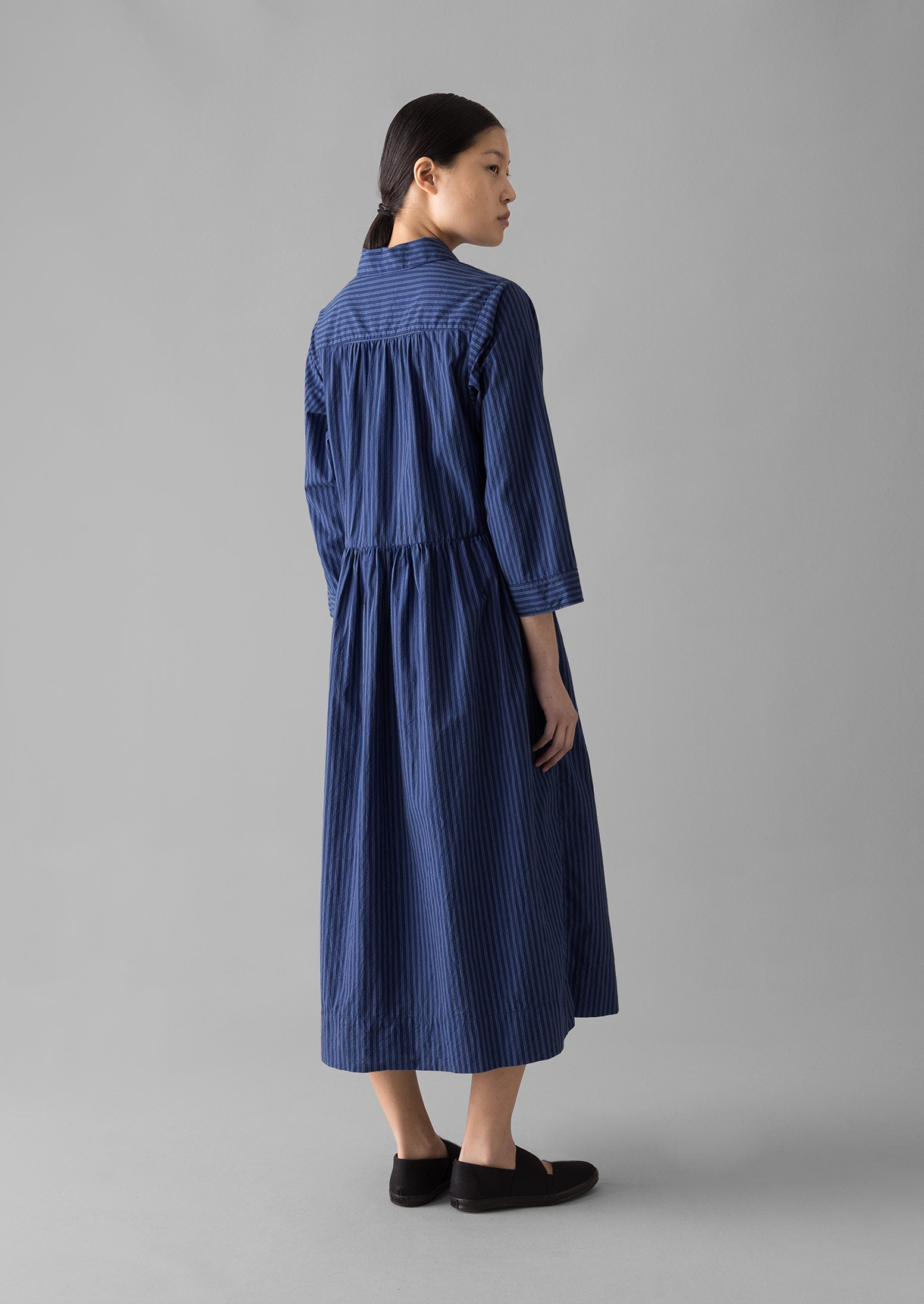 Stripe Shirt Dress | Blue Tourmaline